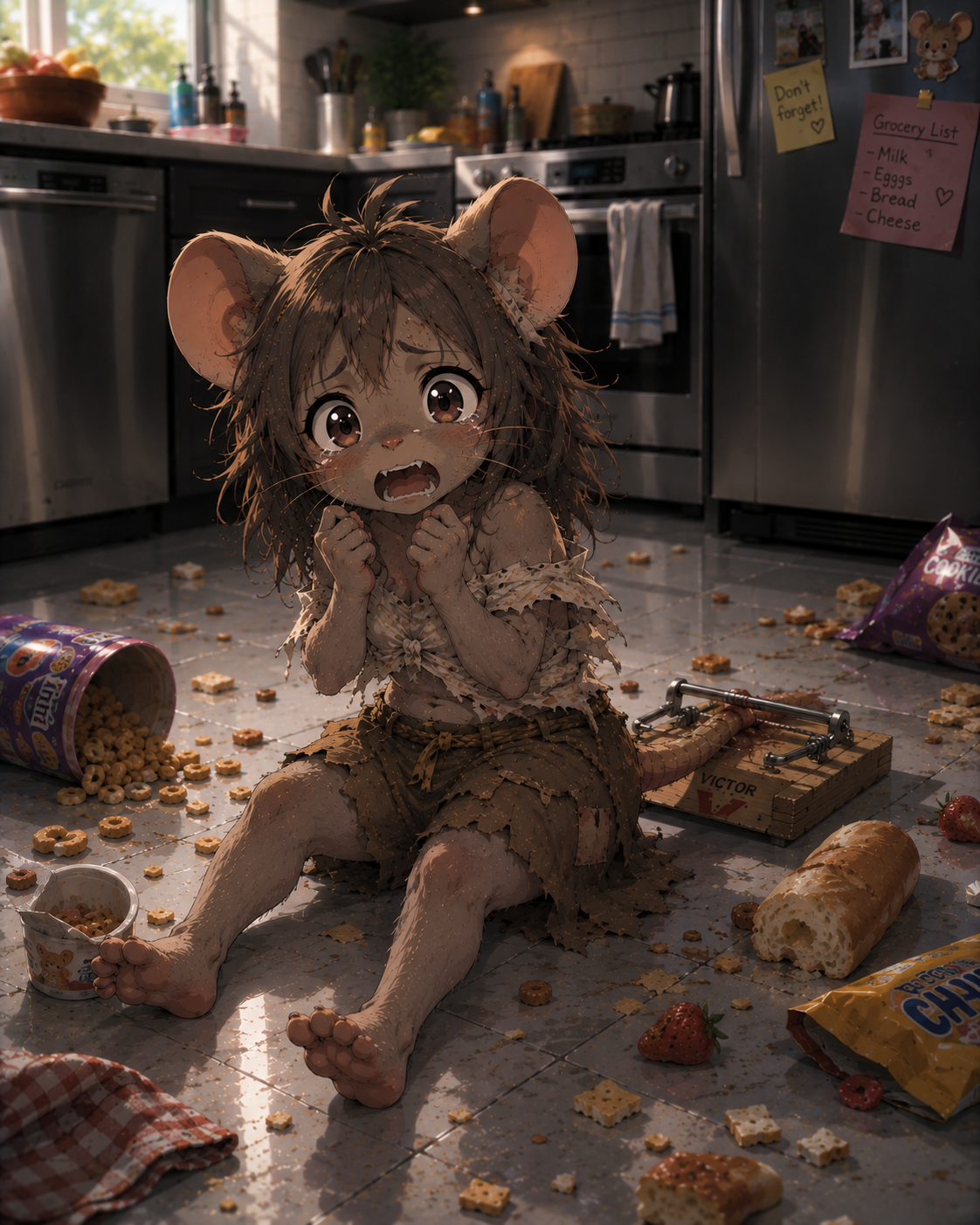 Cover art for A Rat, a furry scenario on AI Dungeon