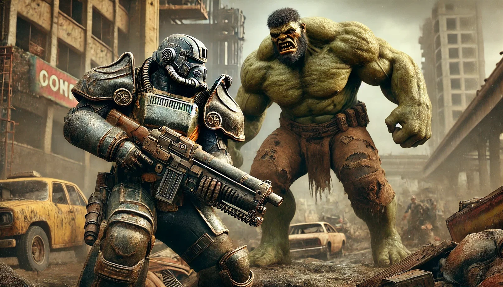Cover art for Fallout: A world out of war, a fallout scenario on AI Dungeon