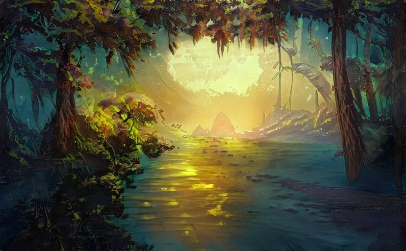Cover art for A Merfolk Adventure, a merfolk scenario on AI Dungeon