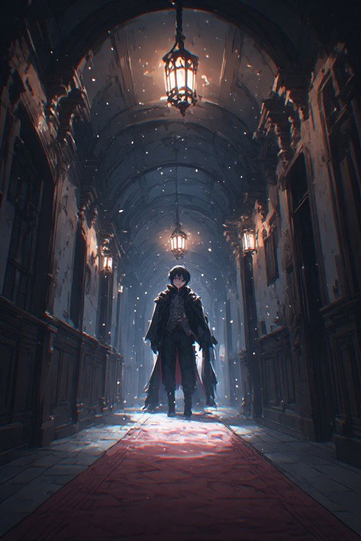 Cover art for The vampire’s servant on AI Dungeon