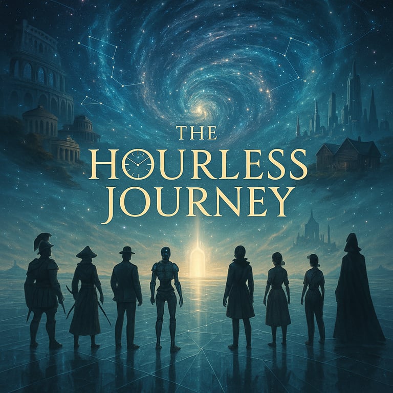 Cover art for The Hourless Journey, a fantasy scenario on AI Dungeon