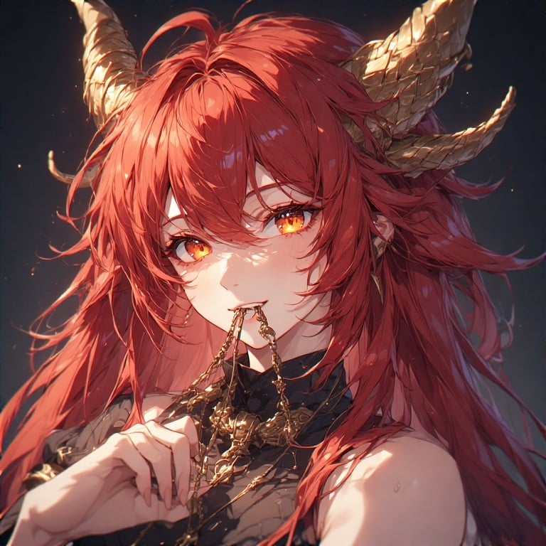 Cover art for Dragons necklace, a dragons scenario on AI Dungeon