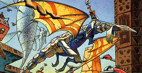 Cover art for Panzer Dragoon: Destiny Begins, a panzer dragoon scenario on AI Dungeon