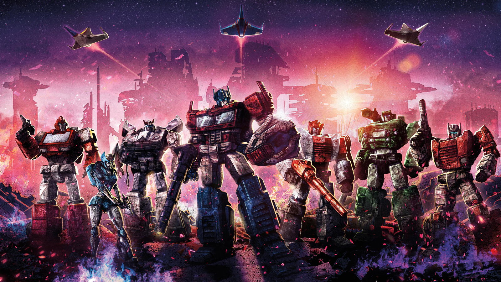Cover art for War For Cybertron, a scifi world on Voyage
