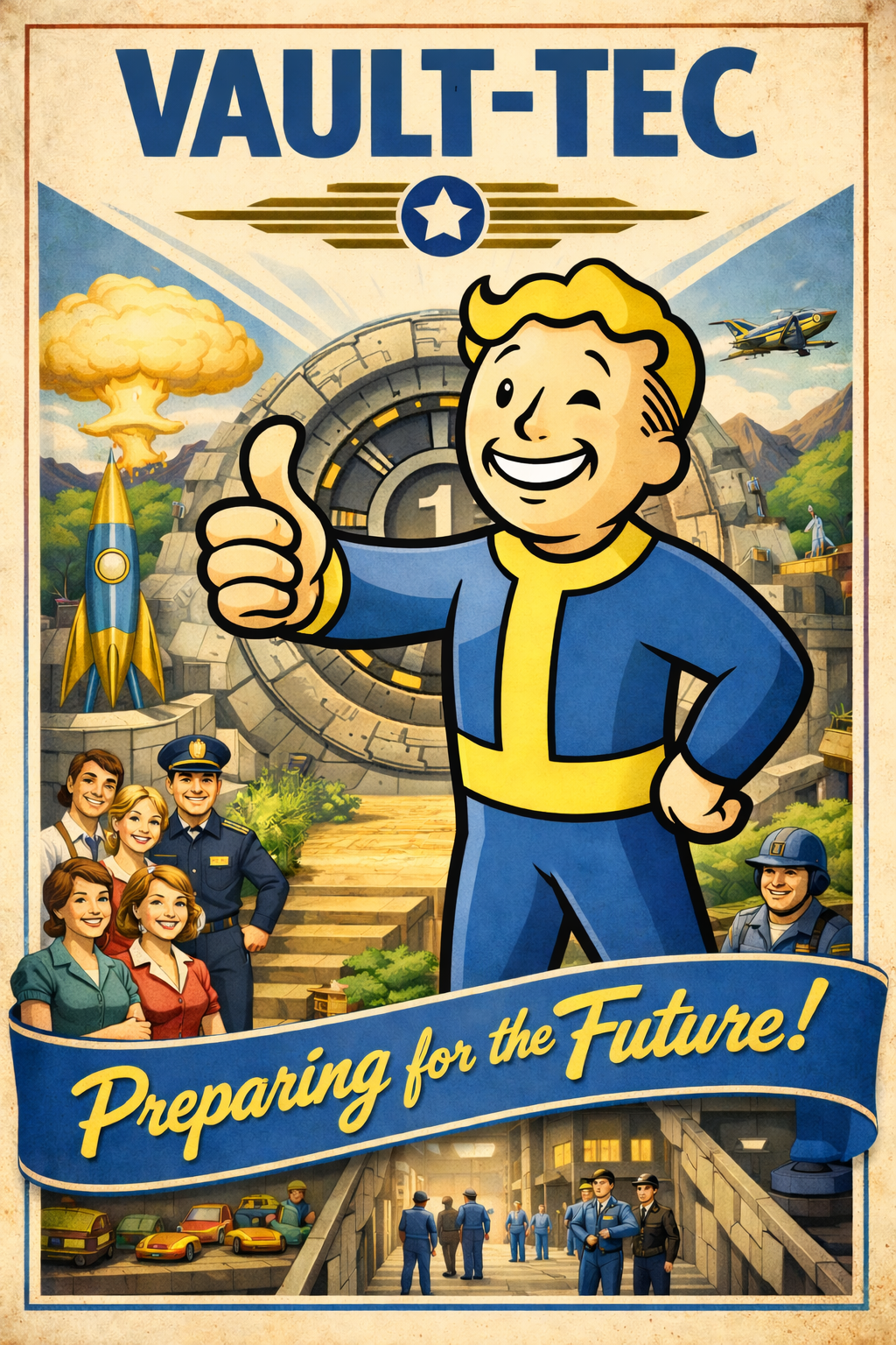 Cover art for Fallout, a fallout world on Voyage