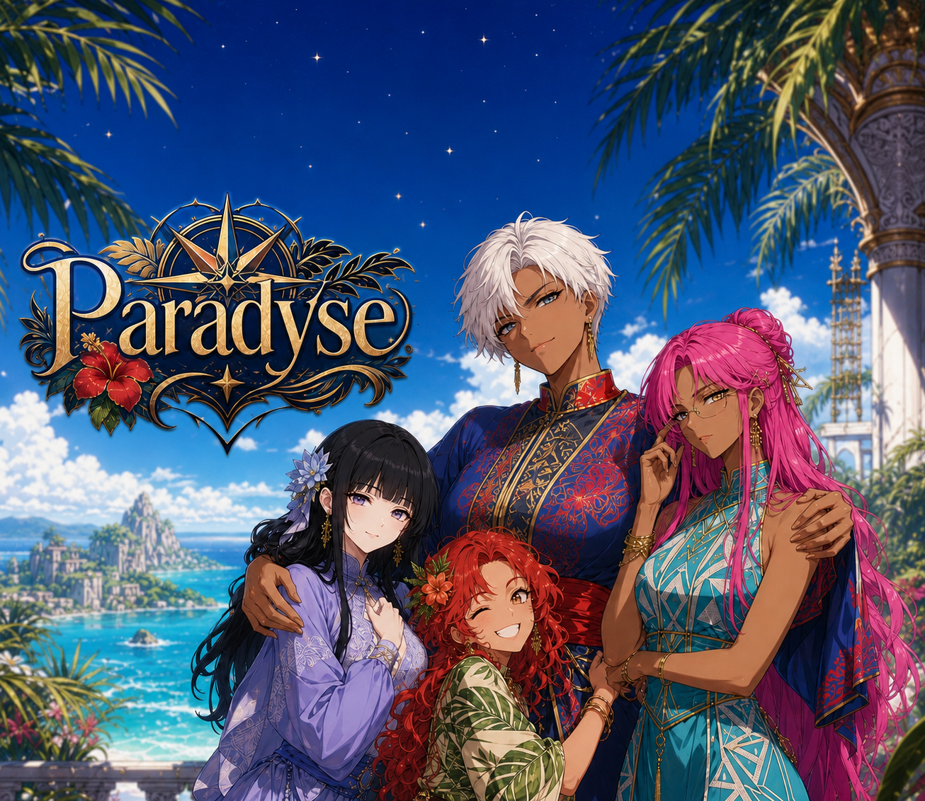 Cover art for 🎠Paradyse v1.1, a paradise scenario on AI Dungeon
