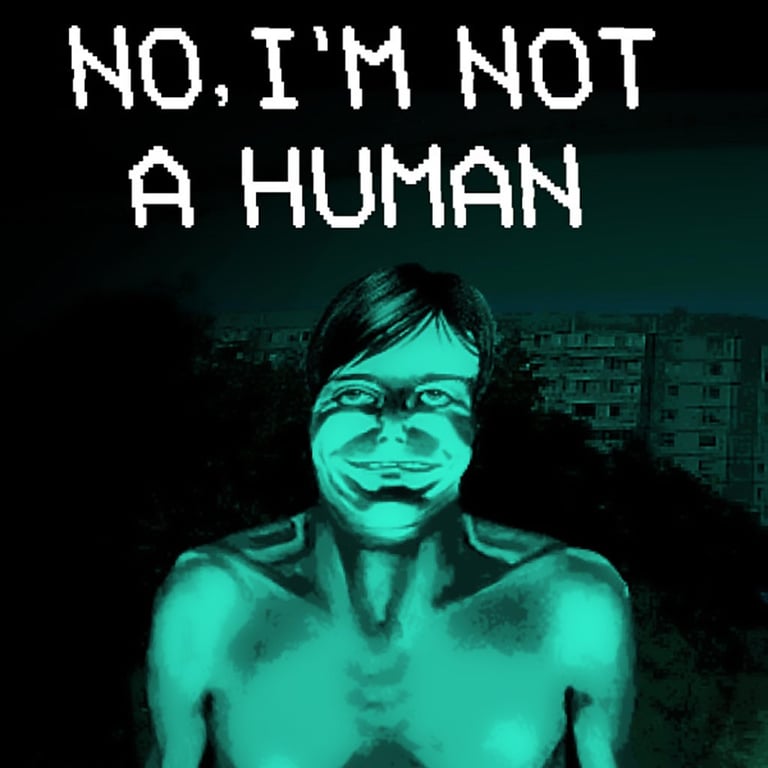 Cover art for Human or "visitor", a no im not a human scenario on AI Dungeon