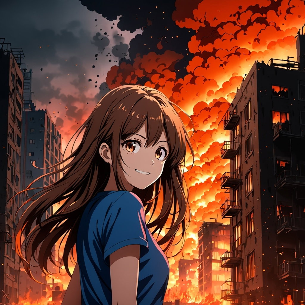 Cover art for ☢️find your girlfriend after the apocalypse, a girlfriend scenario on AI Dungeon