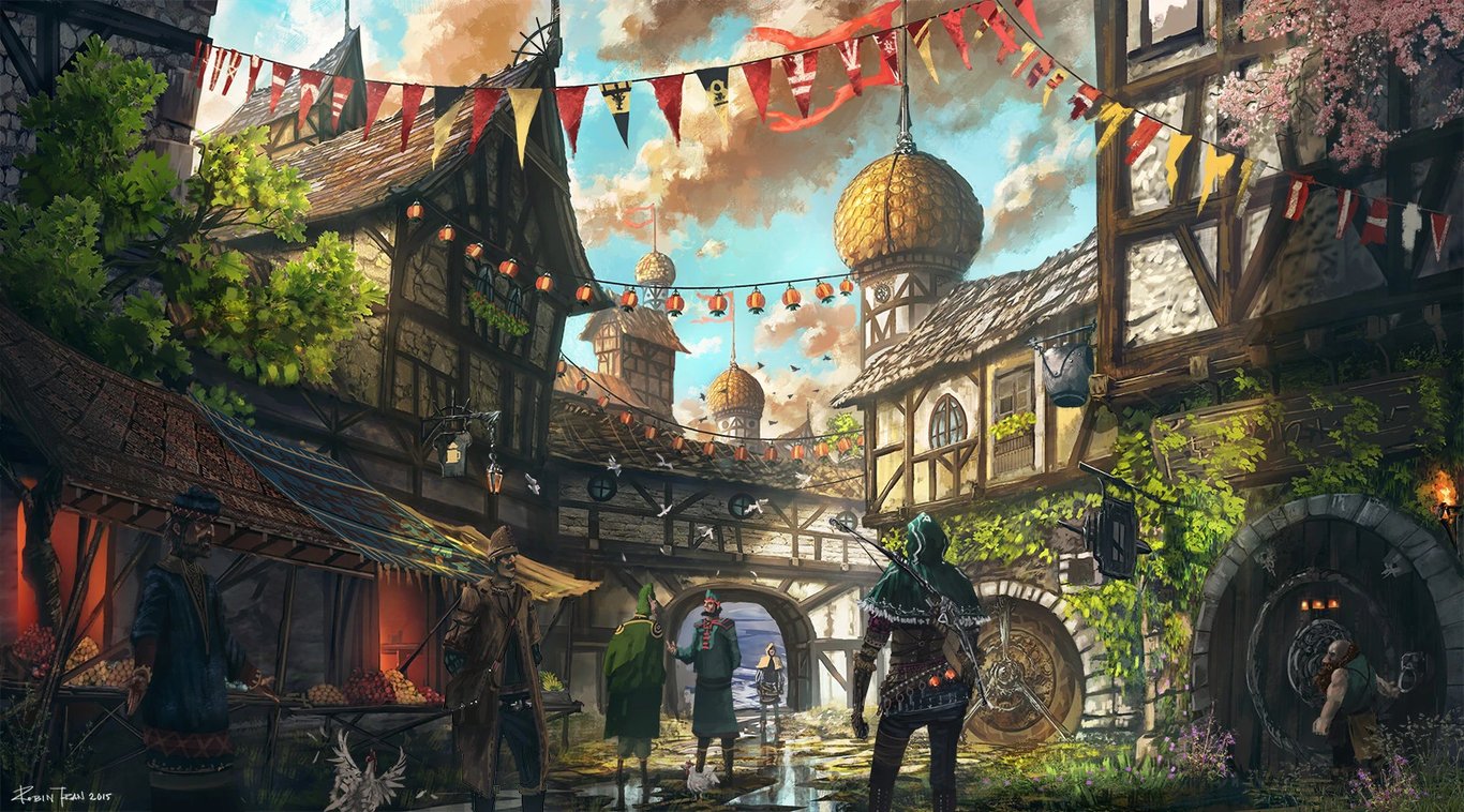 Cover art for Adventurer's Guild, a fantasy adventure on AI Dungeon