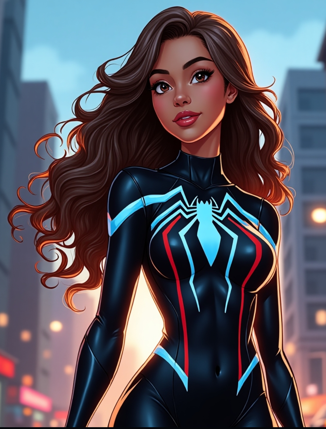 Cover art for What if: Spider-Man, a spider man scenario on AI Dungeon