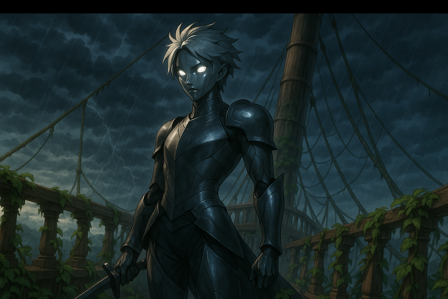 Cover art for Bladebound, a fantasy scenario on AI Dungeon