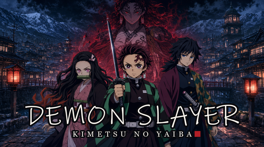 Cover art for Demon Slayer, an anime world on Voyage