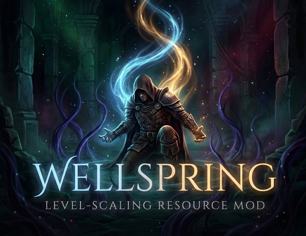 Cover art for Wellspring: Level-Scaling Resource Mod on Voyage