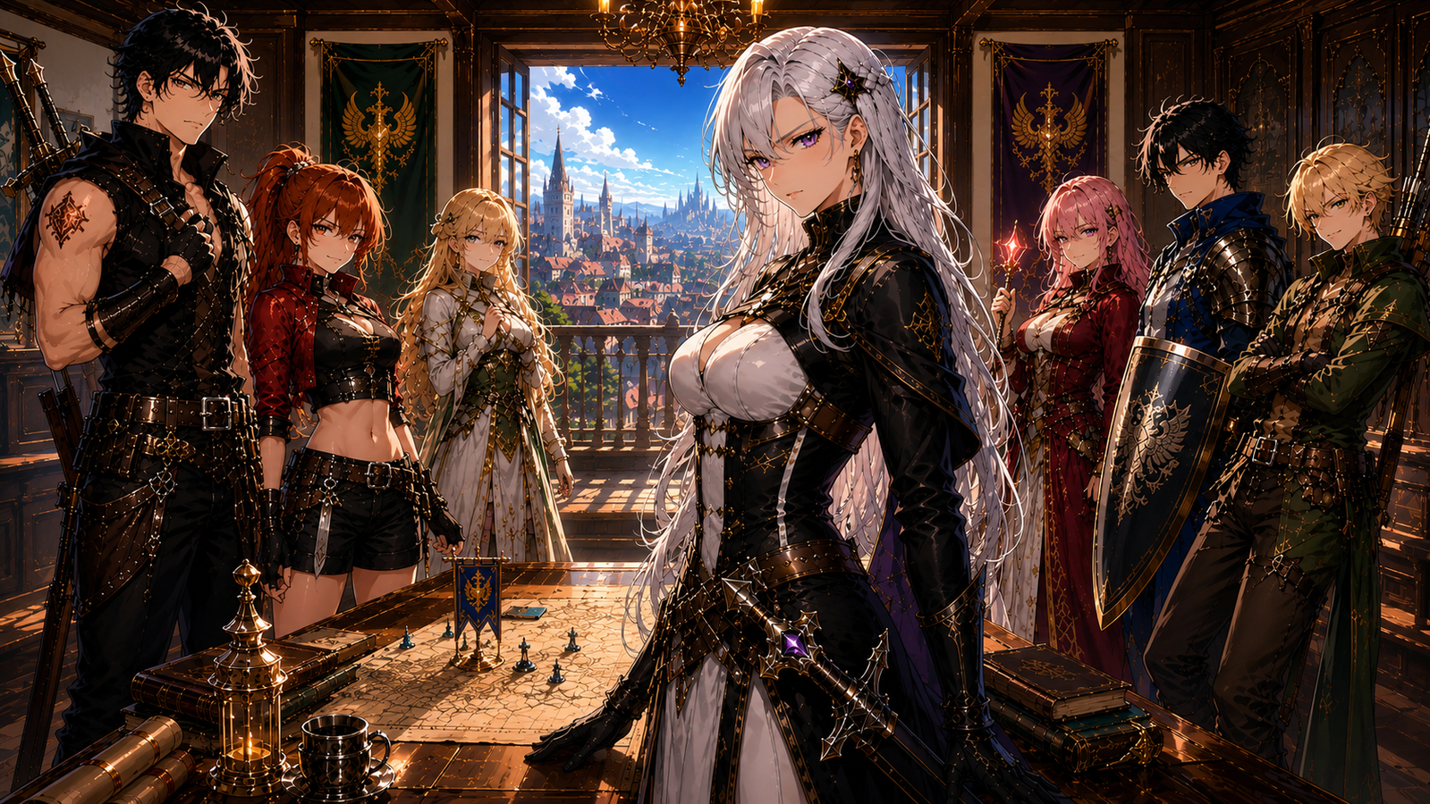 Cover art for The Rival Suite, a fantasy scenario on AI Dungeon