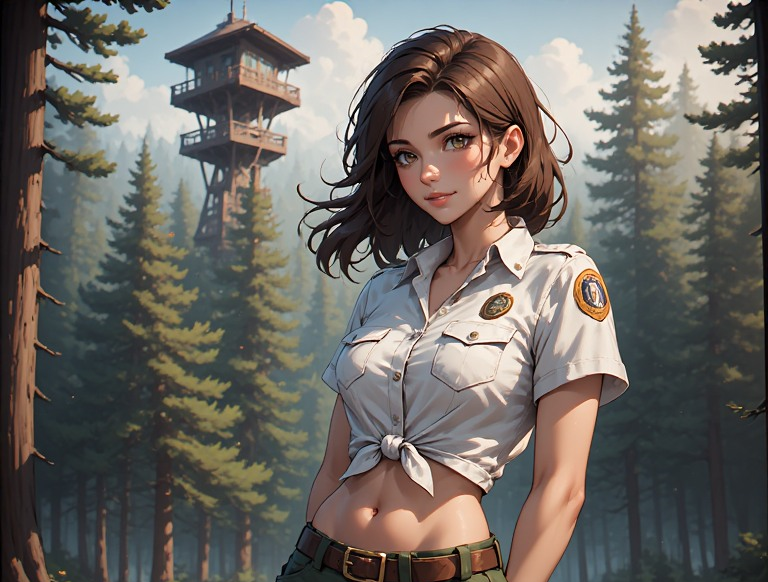 Cover art for Firewatch, a slice of life scenario on AI Dungeon