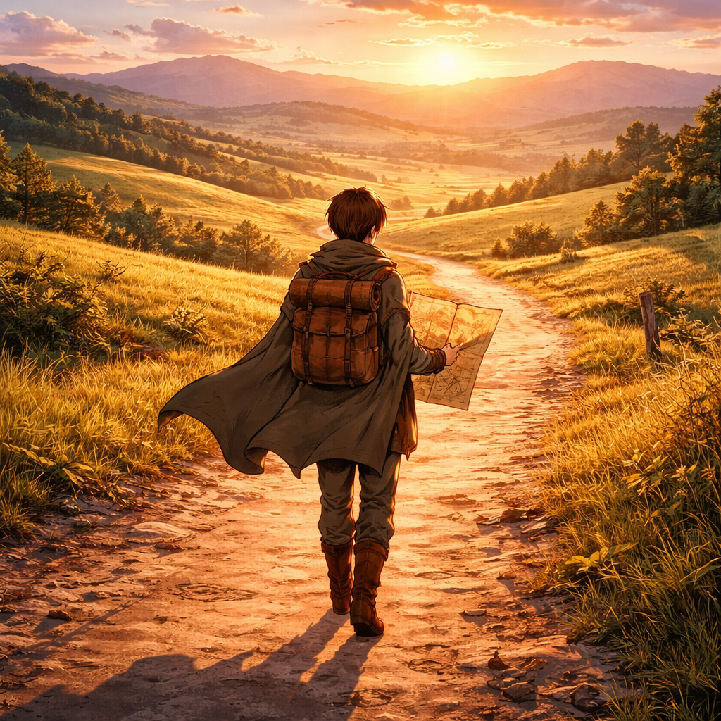 Cover art for Step by Step, a journey scenario on AI Dungeon