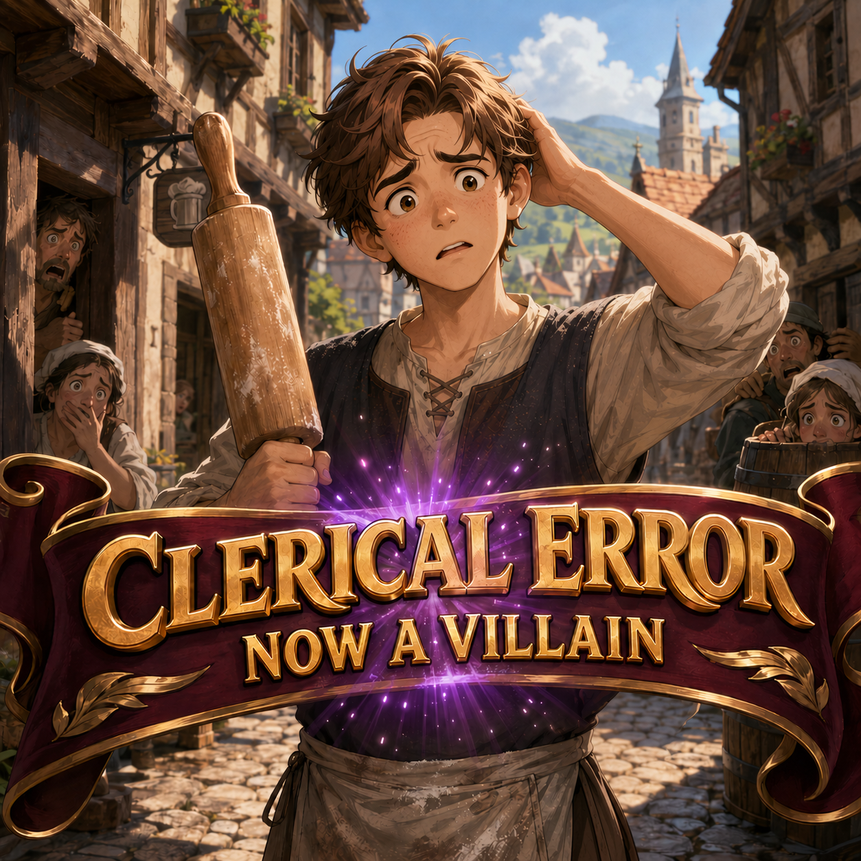 Cover art for Villain by Mistake, a villain by mistake scenario on AI Dungeon