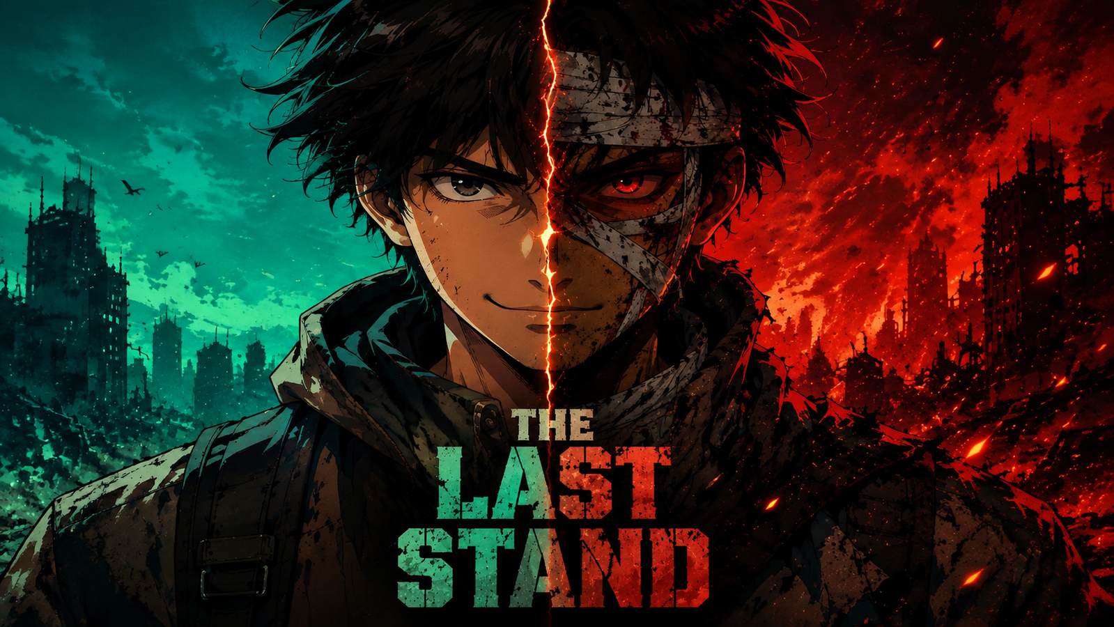 Cover art for The Last Stand, a sci fi scenario on AI Dungeon