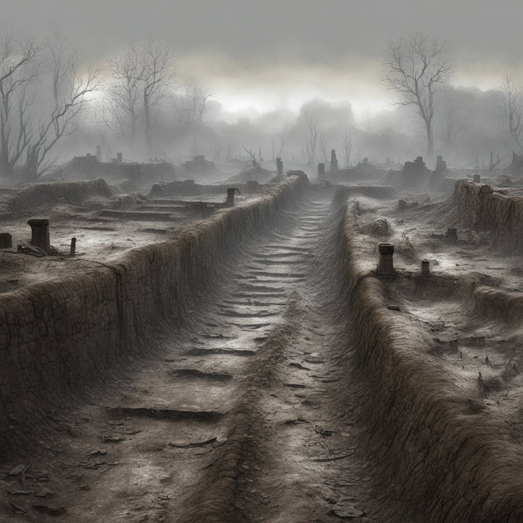 Cover art for Not Heaven, but Hell, a horror scenario on AI Dungeon