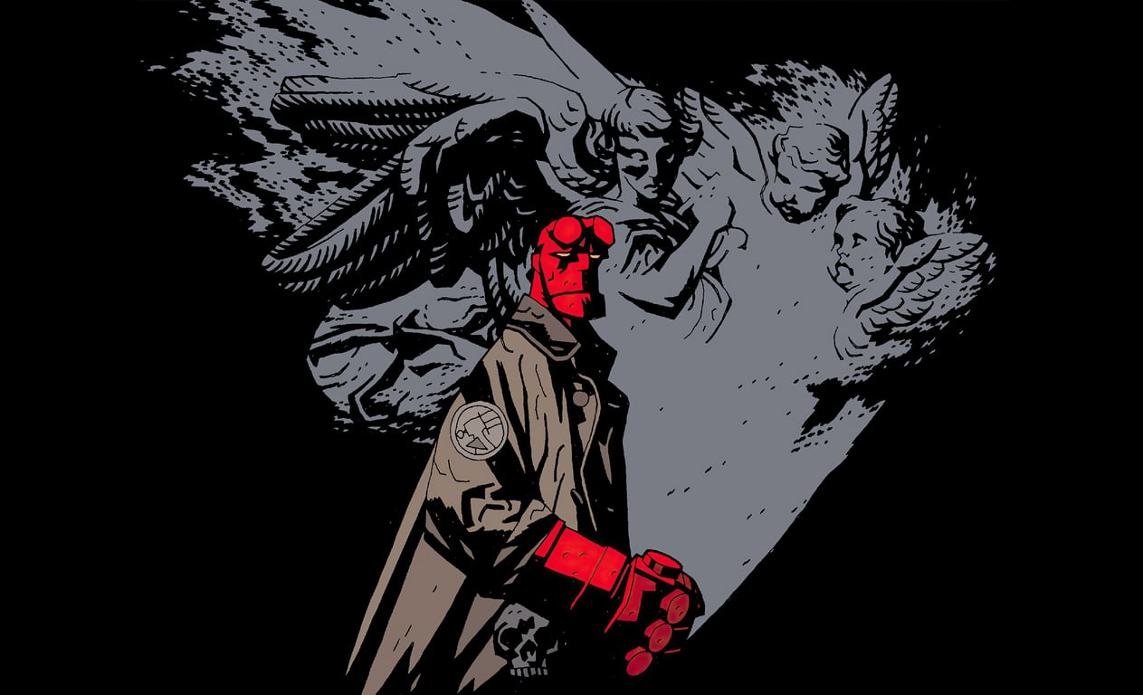 Cover art for Hellboy, a hellboy scenario on AI Dungeon