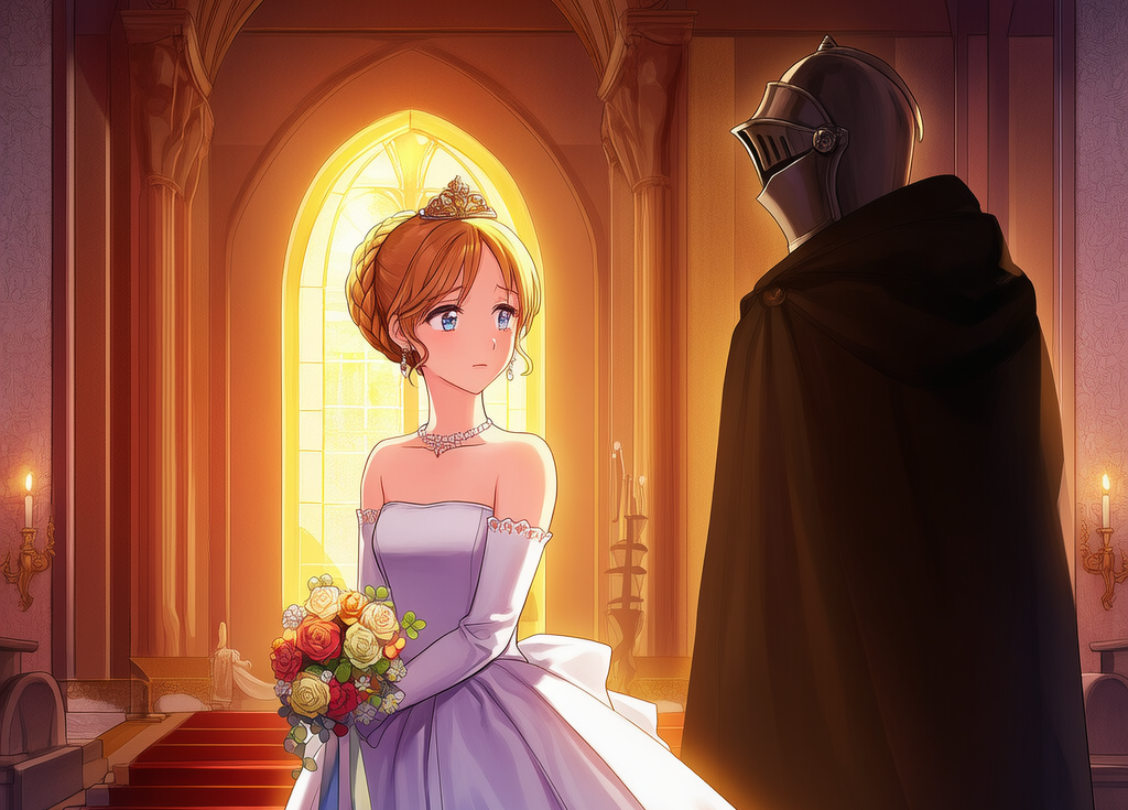 Cover art for Princess' Last Glance, a romance scenario on AI Dungeon