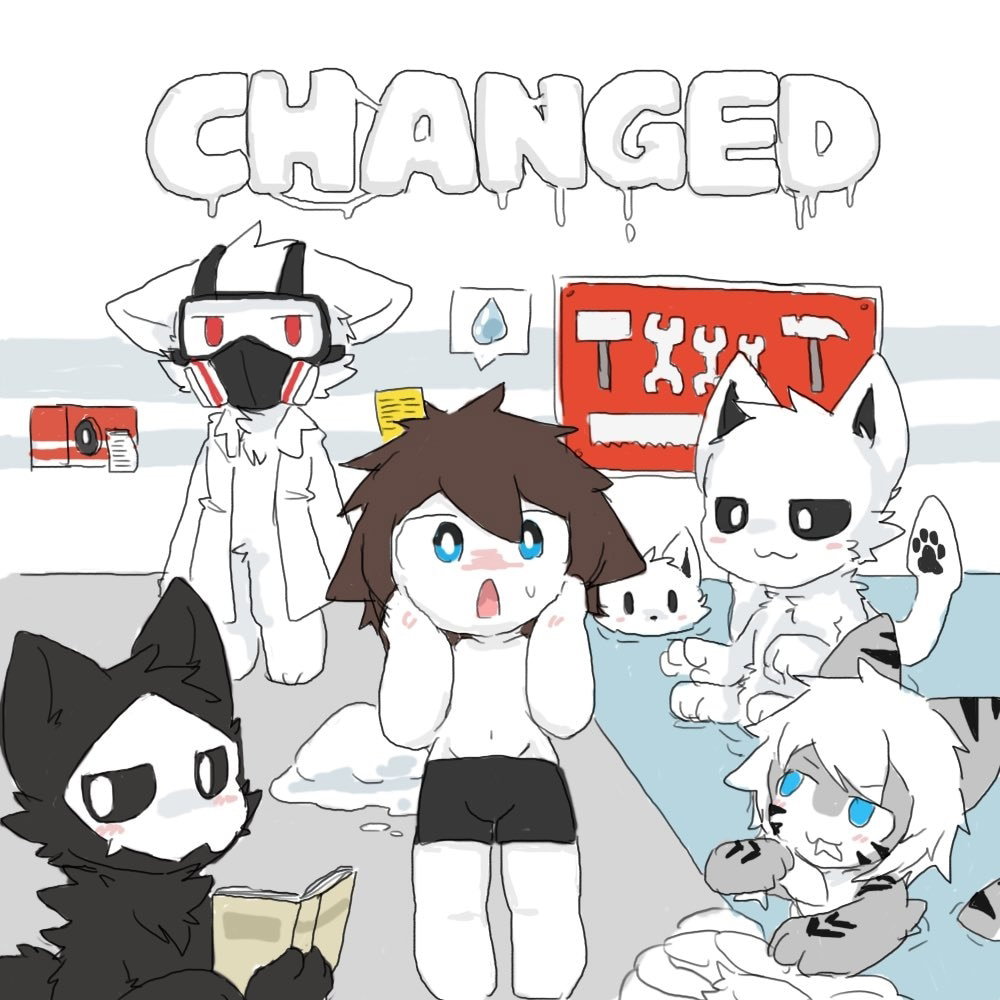 Cover art for Changed (Updated), a furry scenario on AI Dungeon