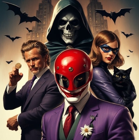 Cover art for 🦇 Batman Telltale RPG, a batman scenario on AI Dungeon