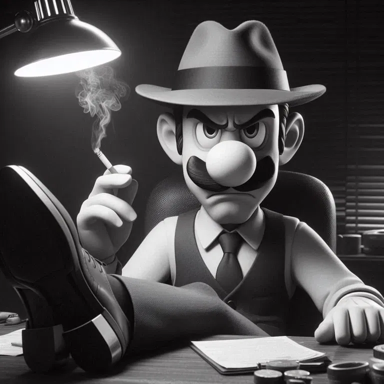 Cover art for Noir Donk City, a noir world on Voyage
