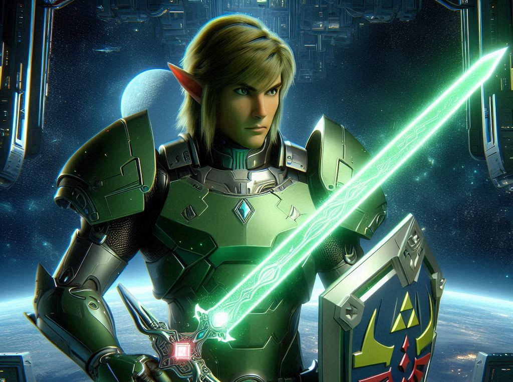 Cover art for Planet Hyrule, a zelda scenario on AI Dungeon