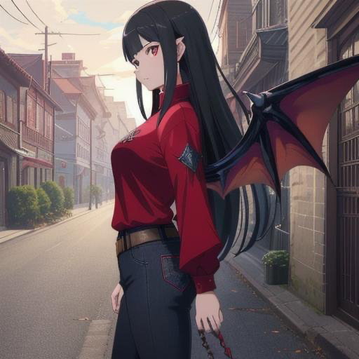 Cover art for Obsessed Dragon Girl, a dragon scenario on AI Dungeon