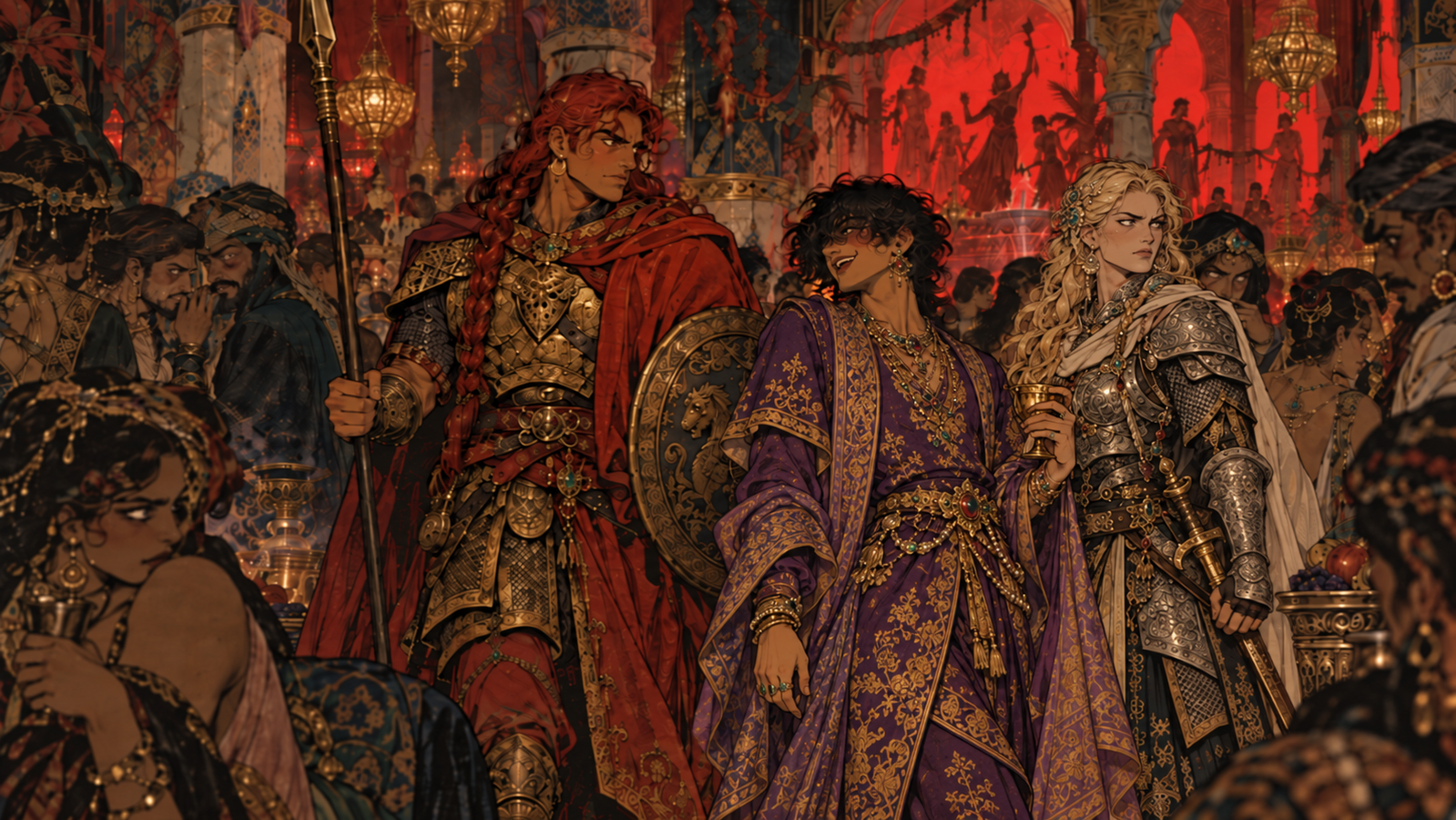Cover art for Protect the Young Despot, a fantasy scenario on AI Dungeon