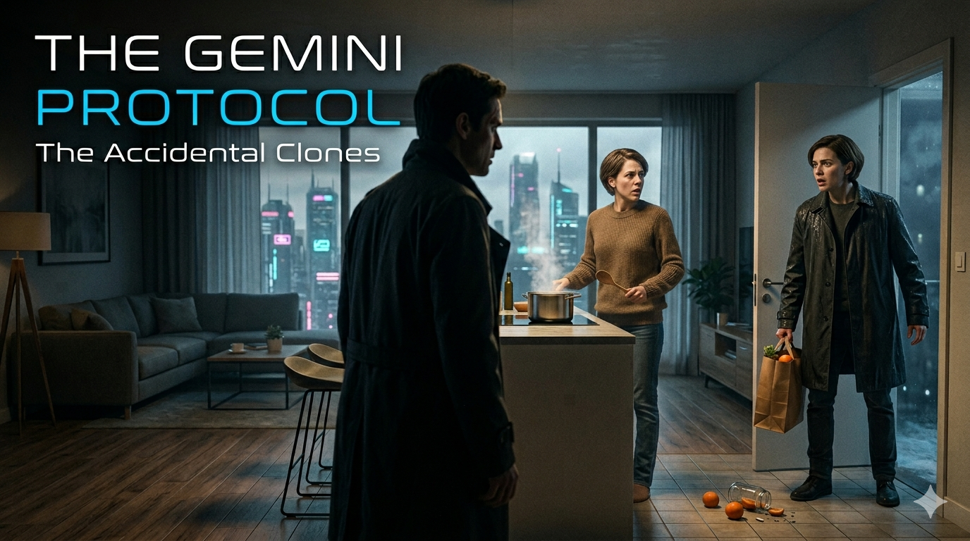 Cover art for The Gemini Protocol: Two Yous on AI Dungeon