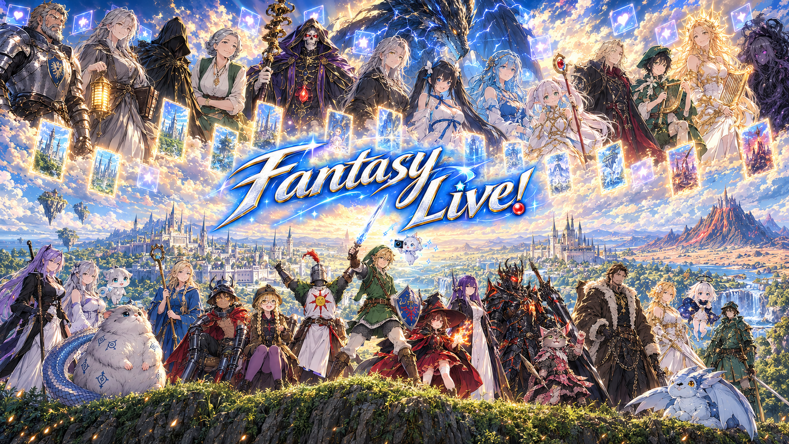 Cover art for Fantasy Live!, a fantasy world on Voyage
