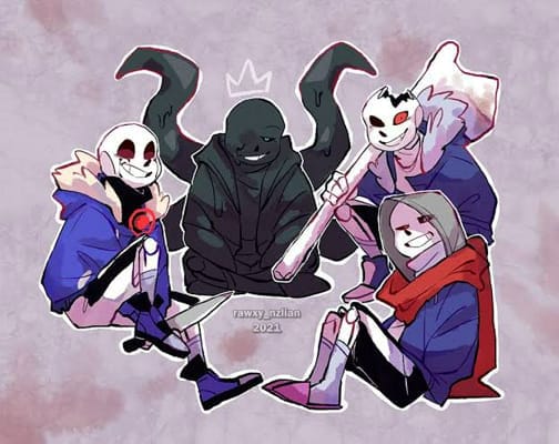 Cover art for The Bad sanses, an undertale scenario on AI Dungeon