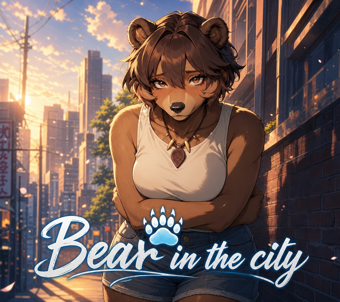 Cover art for Lola - Bear in the City, an innerself scenario on AI Dungeon