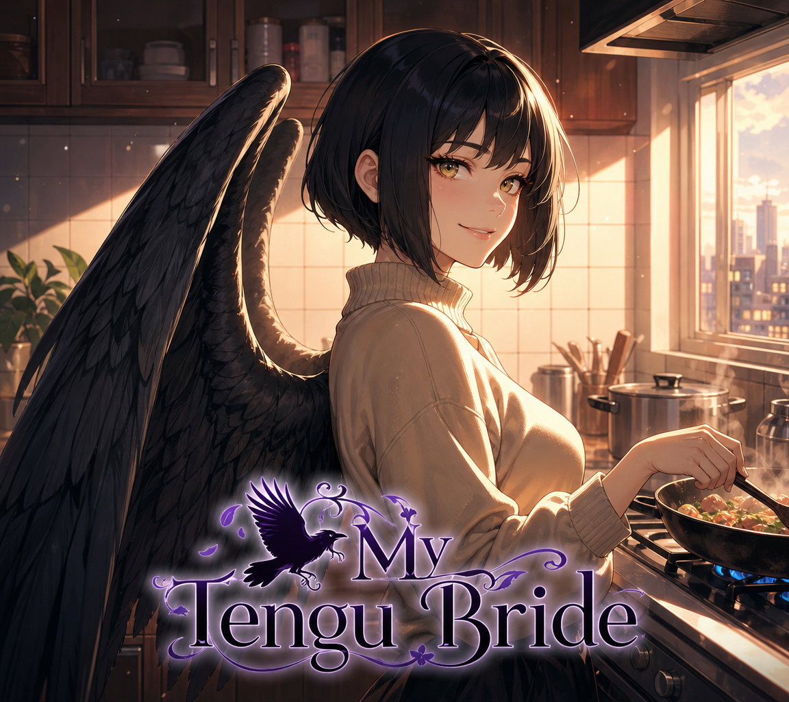 Cover art for My Tengu Bride, an innerself scenario on AI Dungeon