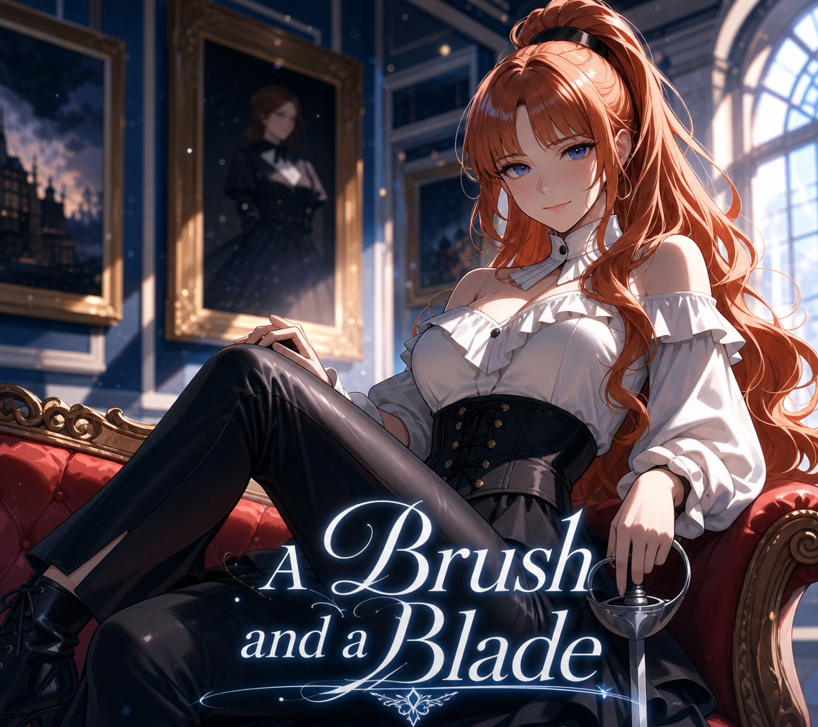Cover art for A Brush and a Blade, an action scenario on AI Dungeon