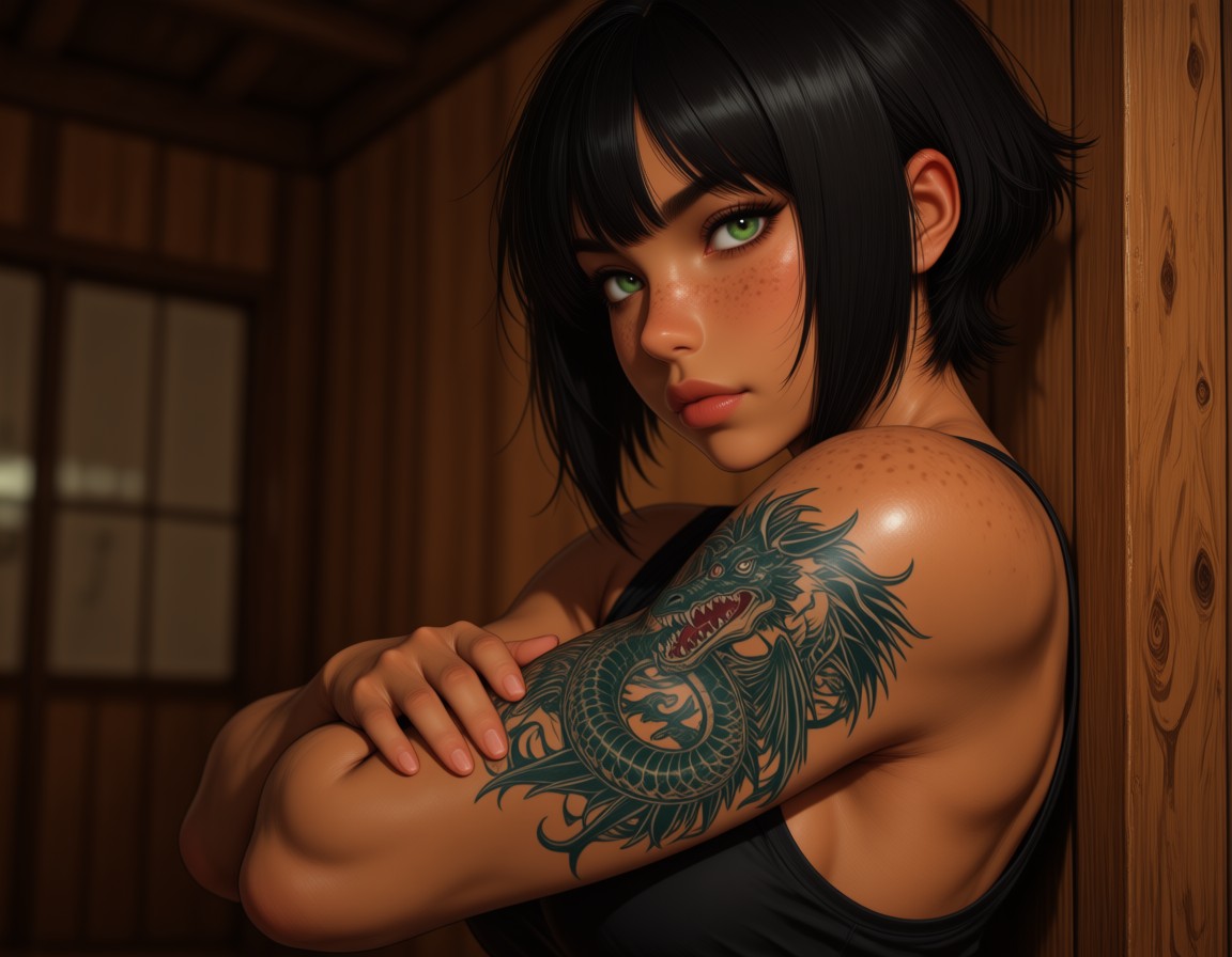 Cover art for Cecília: Date a Weapon, an action scenario on AI Dungeon