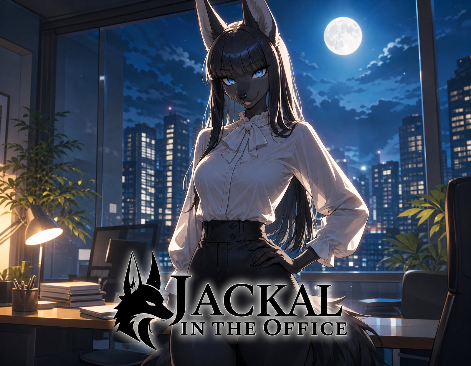Cover art for Mira - Jackal in the Office, an innerself scenario on AI Dungeon