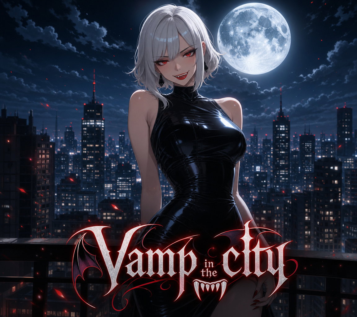 Cover art for Velise - Vamp in the City, an innerself scenario on AI Dungeon