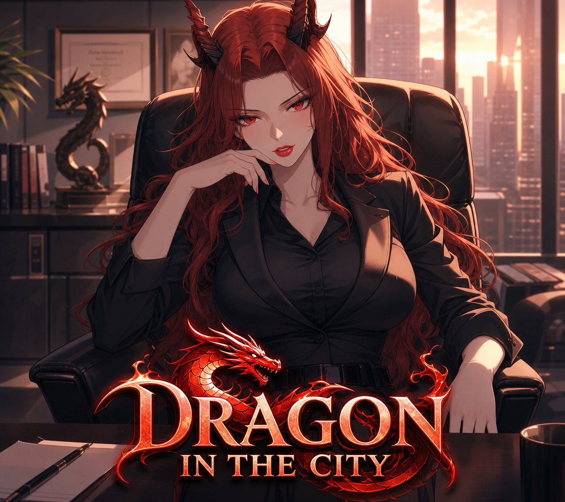 Cover art for Rei - Dragon in the City, an innerself scenario on AI Dungeon