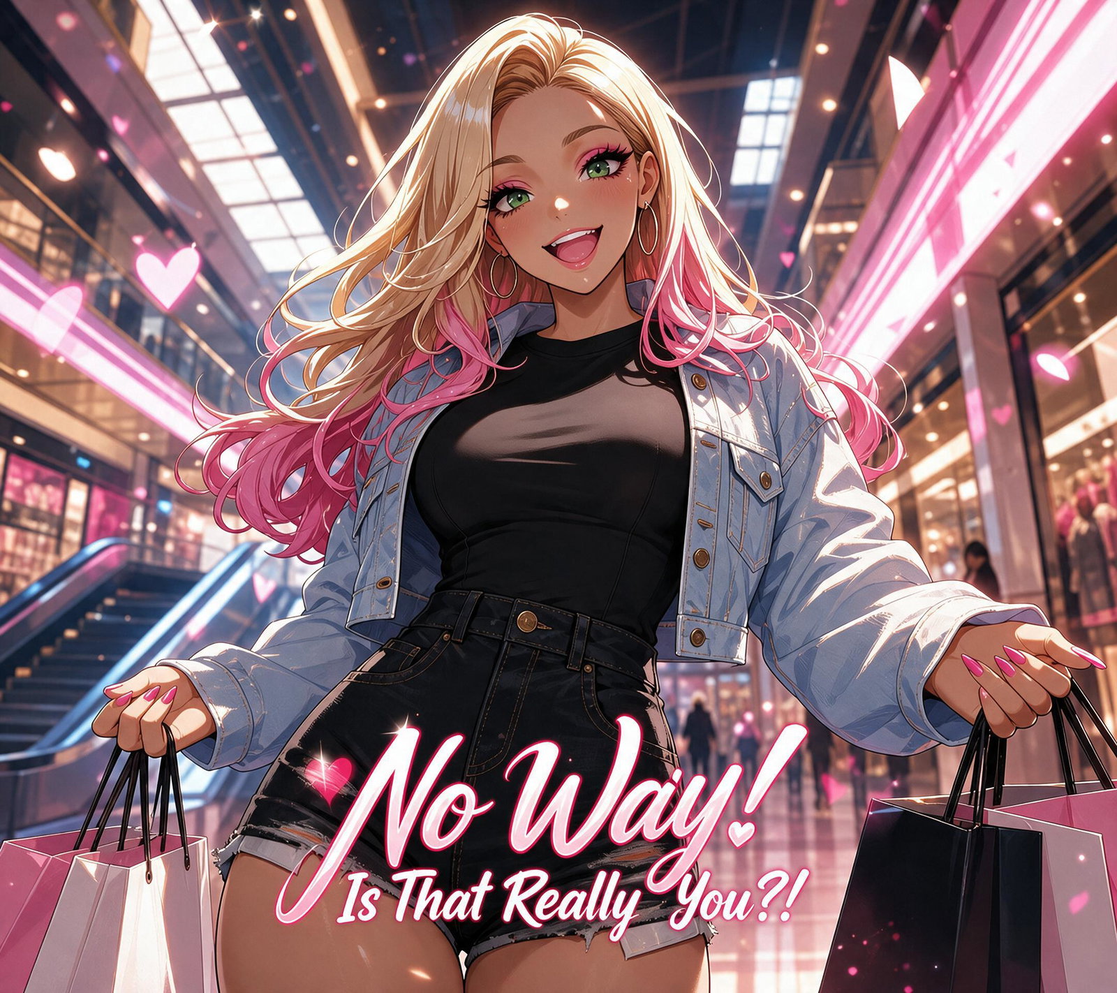 Cover art for 💖No Way! Is That Really You?!, an action scenario on AI Dungeon