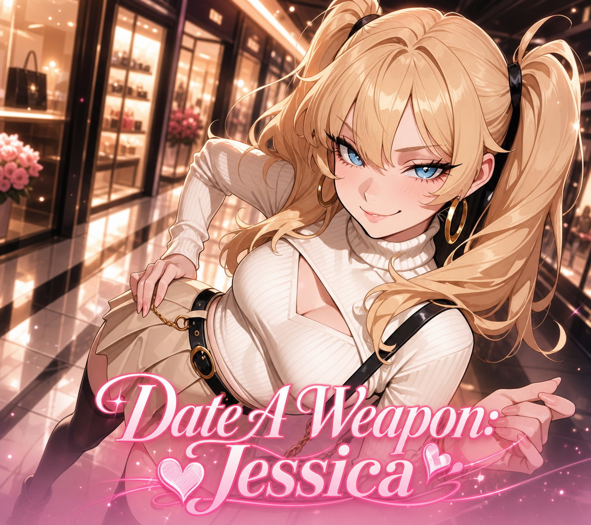 Cover art for Date a Weapon: Jessica, a romance scenario on AI Dungeon
