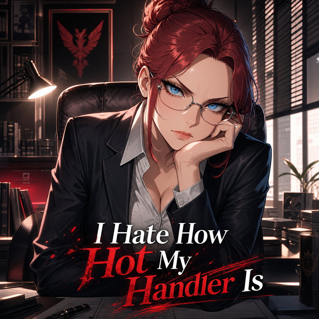 Cover art for I Hate How Hot My Handler Is, a spy scenario on AI Dungeon