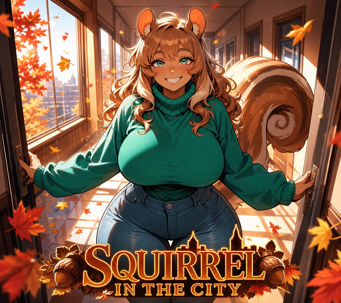 Cover art for Hazel - Squirrel in the City, an innerself scenario on AI Dungeon
