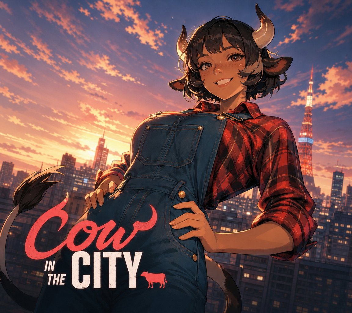 Cover art for Belle - Cow in the City, an innerself scenario on AI Dungeon