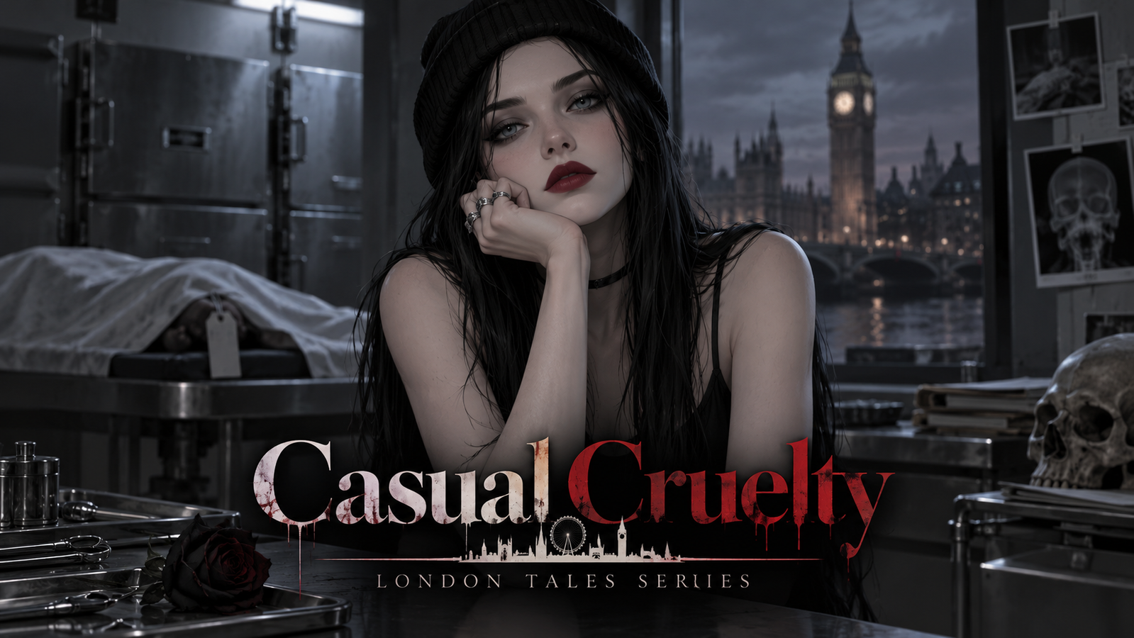 Cover art for Casual Cruelty - London Tales Series, a romance scenario on AI Dungeon