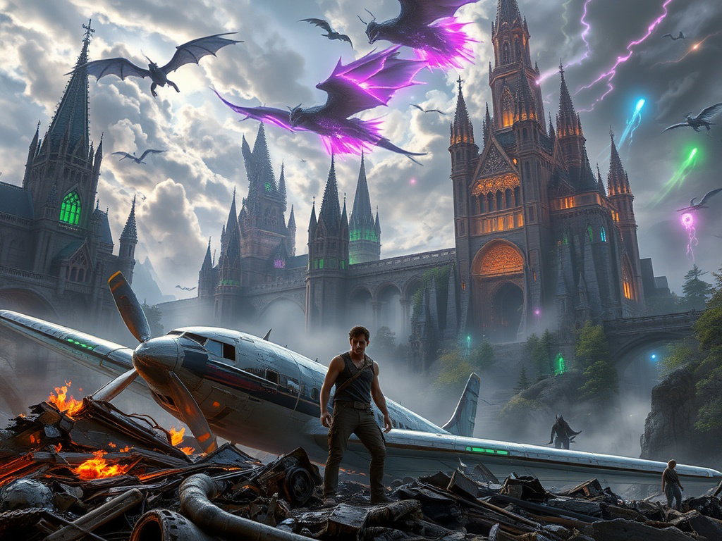 Cover art for Beastworld: The Humanless Realms, a creature politics scenario on AI Dungeon