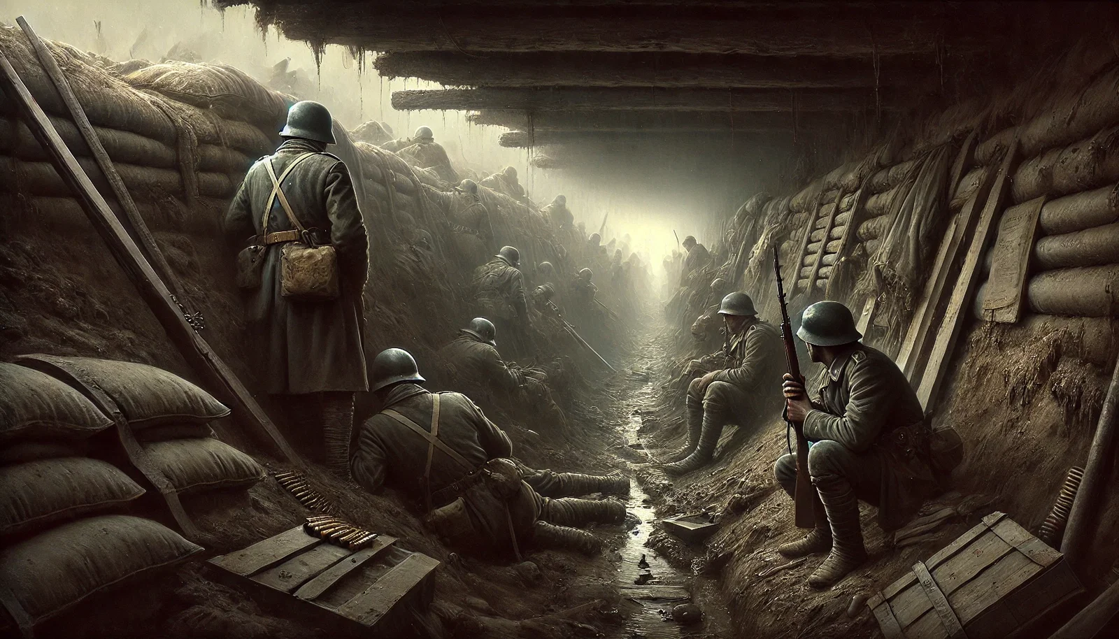 Cover art for The Black Spring, a steampunk scenario on AI Dungeon