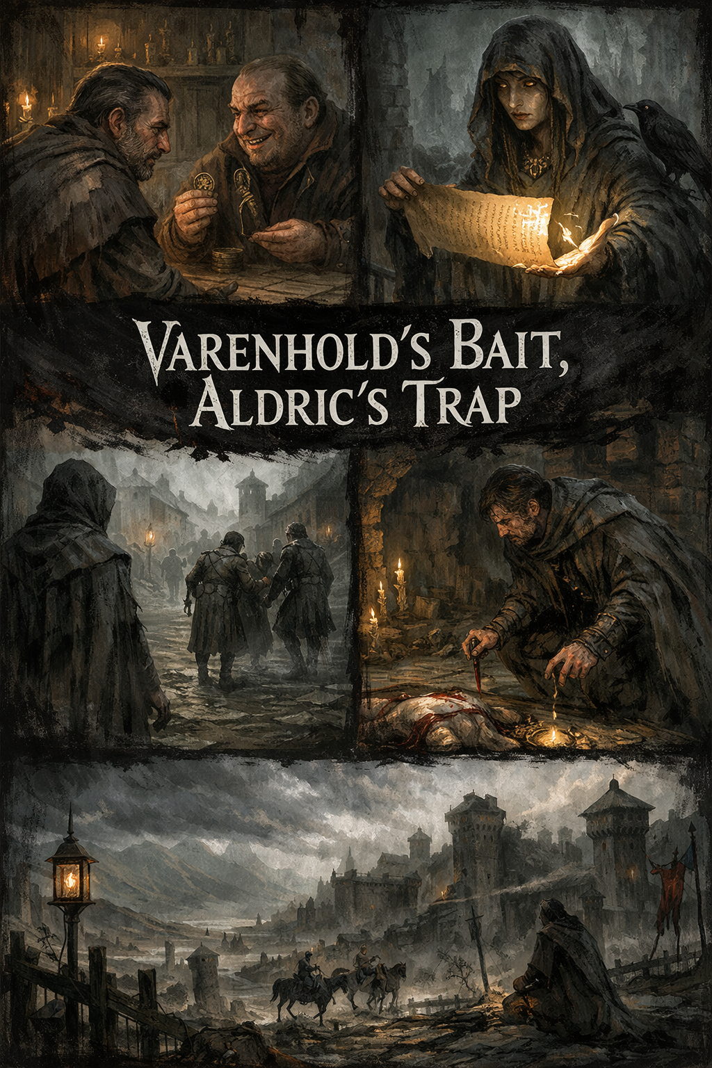 Cover art for The Bastard's Province, a dark fantasy scenario on AI Dungeon